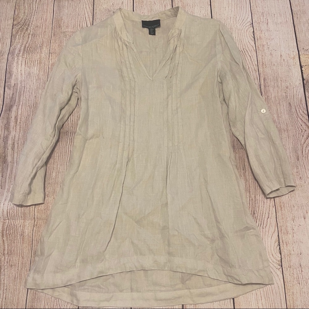 Cynthia Rowley Linen Tunic